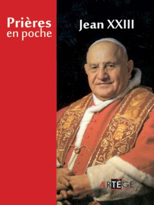 cover image of Prières en poche--Saint Jean XXIII